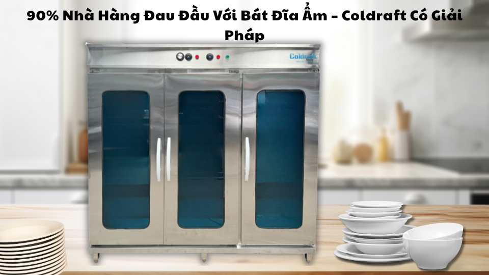 90% Nhà Hàng Đau Đầu Với Bát Đĩa Ẩm – Coldraft Có Giải Pháp