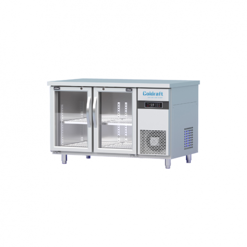 Tủ Bàn Đông 2 Cánh Kính ColdRaft CR-BD1260K (3)