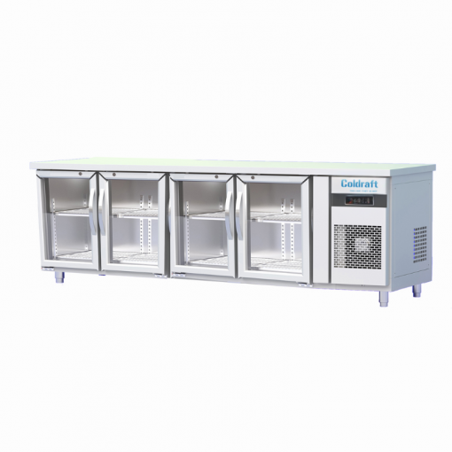 Tủ Bàn Đông ColdRaft 4 Cánh Kính CR-BD2275K (3)