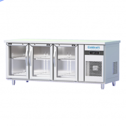 Tủ Bàn Mát 460L ColdRaft 3 Cánh Kính CR-BM1875K (1)