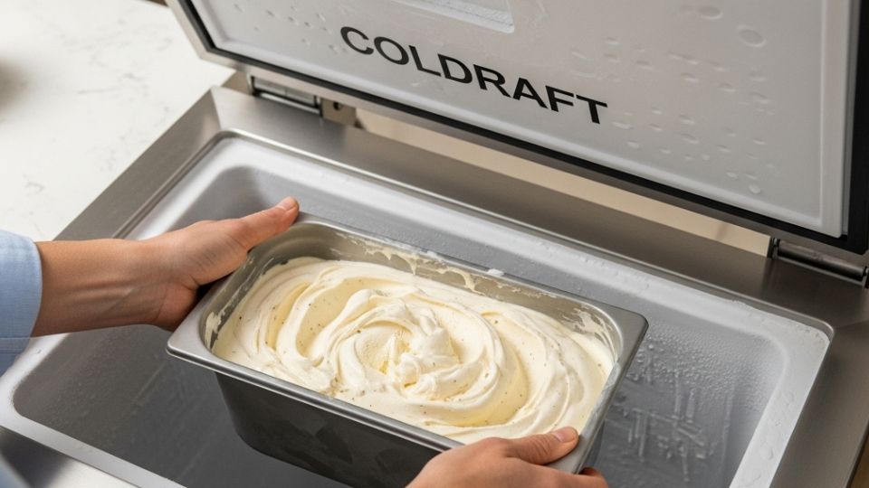 Cách làm kem tươi từ Whipping Cream cực dễ với tủ đông Coldraft
